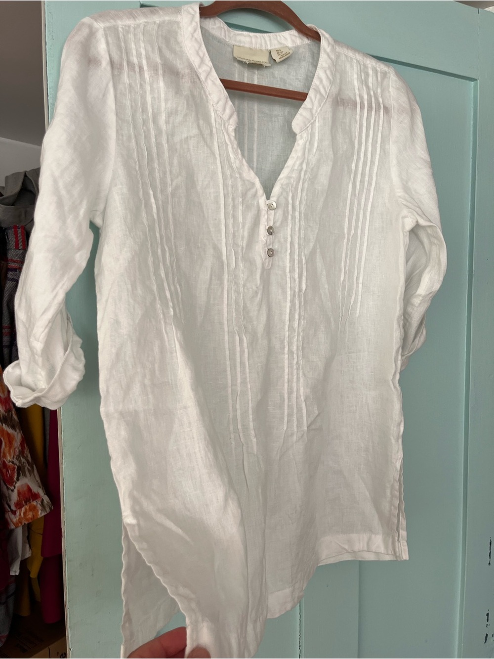 Cynthia Rowley linen top